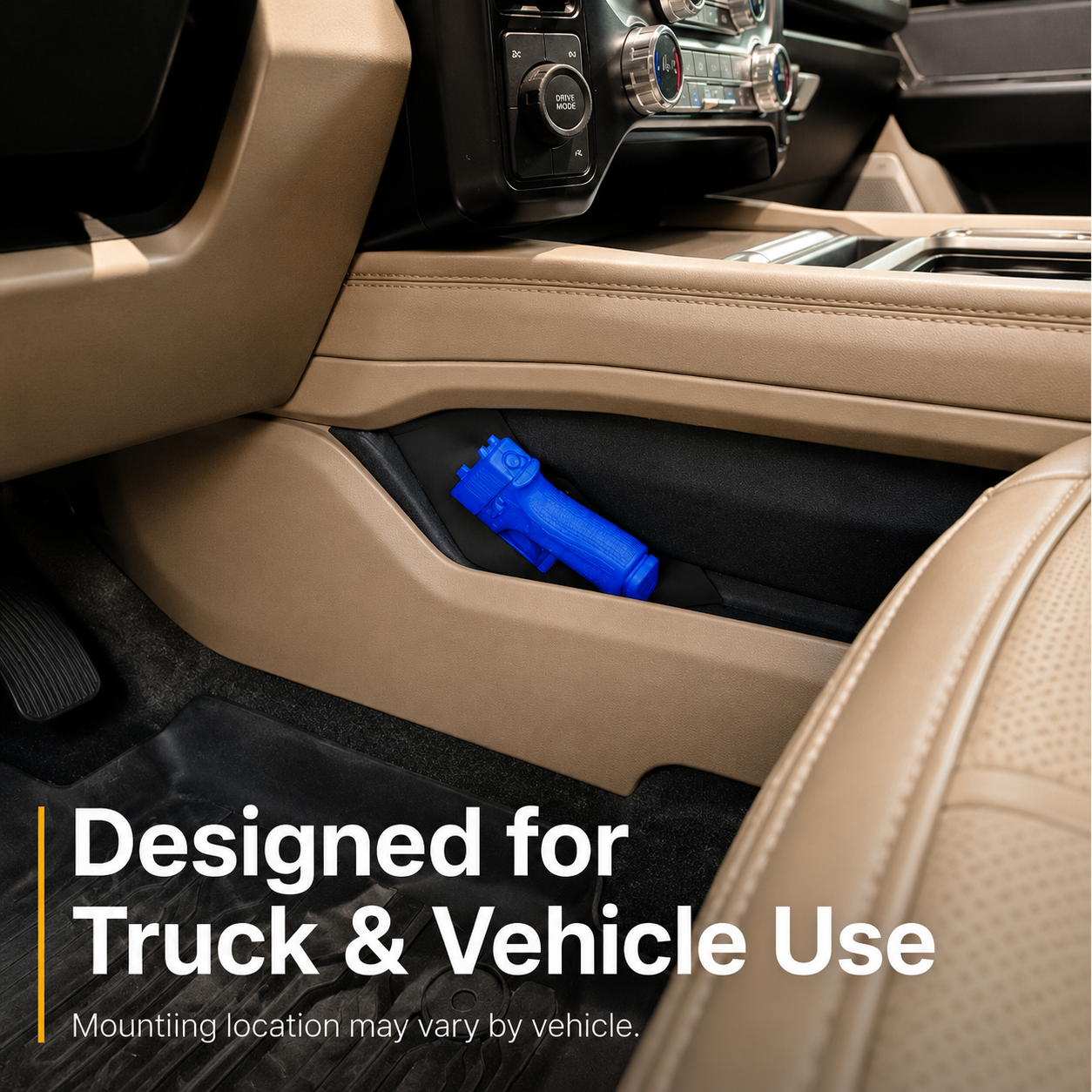 Truck Sidearm Holster Mount for F250