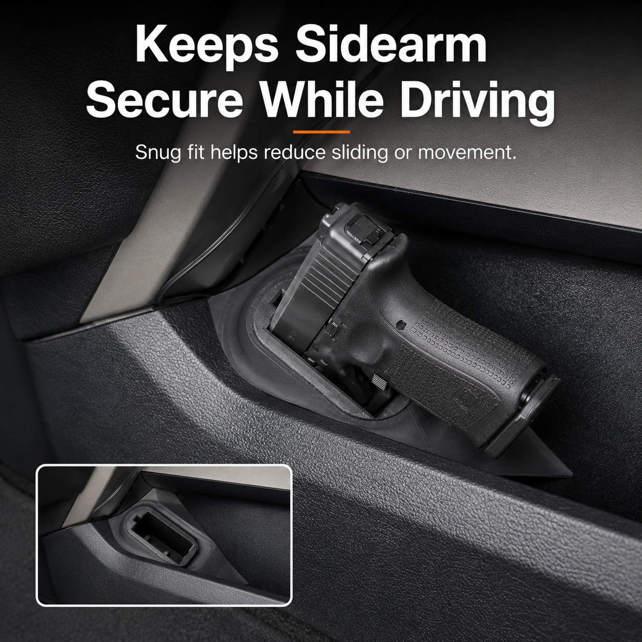 Truck Sidearm Holster Mount for F150