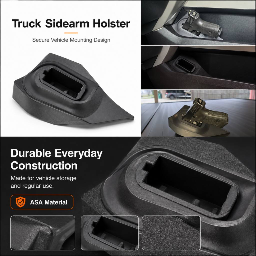 Truck Sidearm Holster Mount for F150