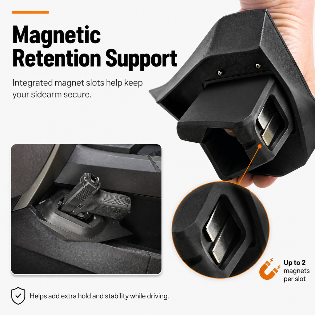 Truck Sidearm Holster Mount for F150